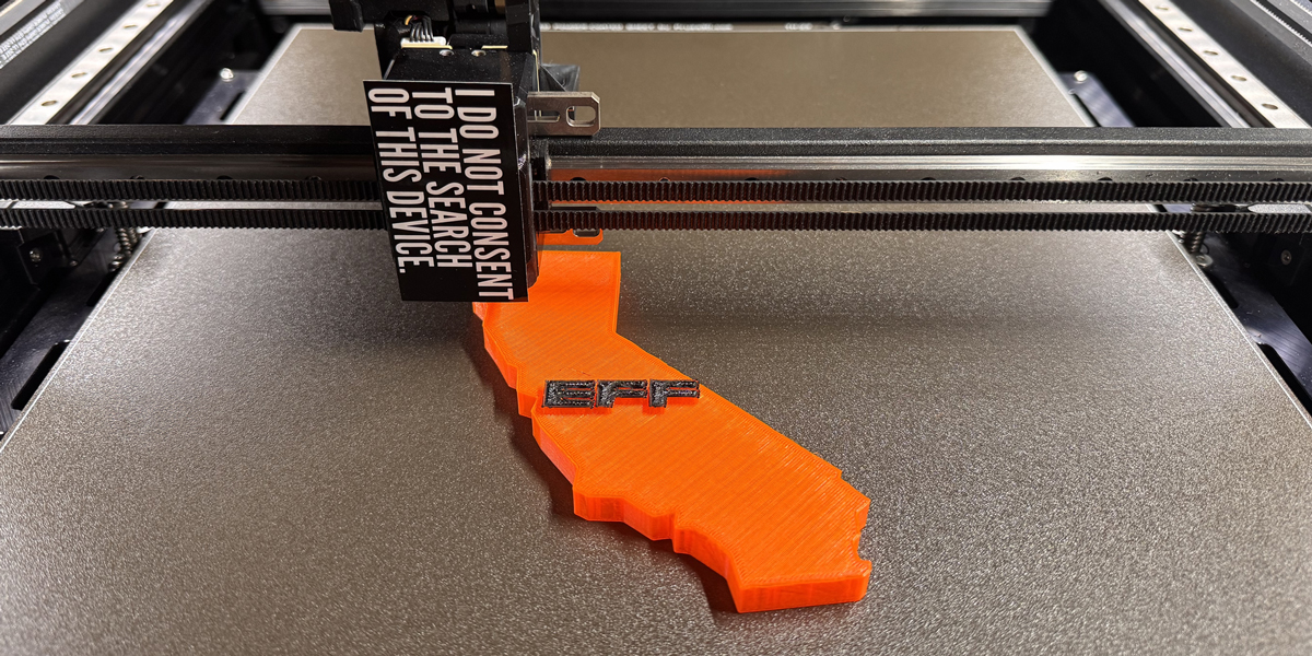 Reject California’s Attack on 3D Printers